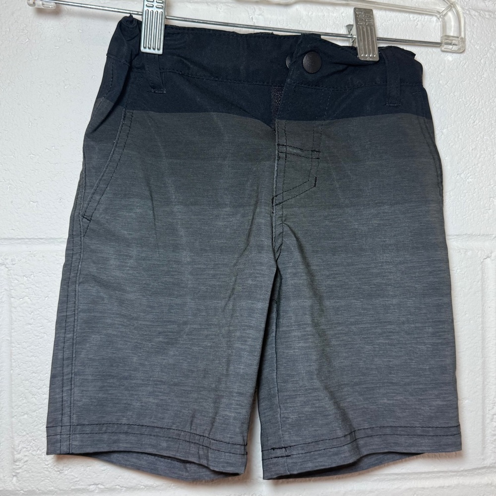 Art Class Boys' Black Gray Ombre Board Shorts